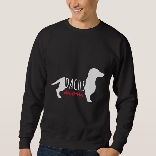 Dachshund Dachs Mam Dachs Eigenaar Matching Idea Trui (Voorkant)