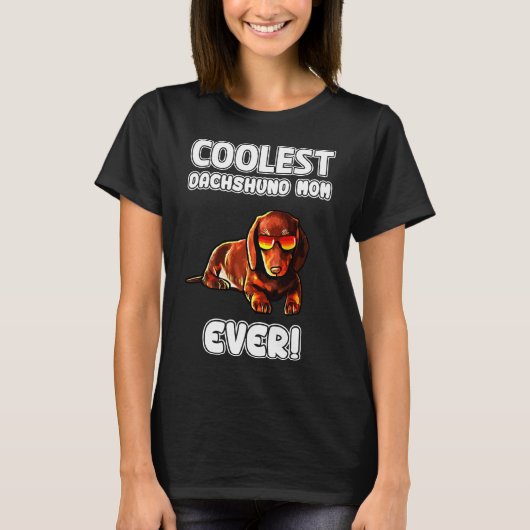 Dachshund Dachshund Mam T-shirt (Voorkant)