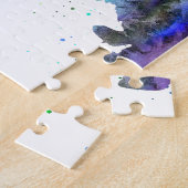 Dachshund, Dachshund waterverf print hond, hond Legpuzzel (Zijkant)