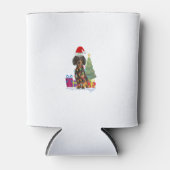 dachshund dackel wiener hond lelijke kersttrui blikjeskoeler (Voorkant)