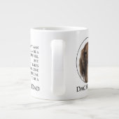 Dachshund Dad Jumbo Mok (Achterkant)