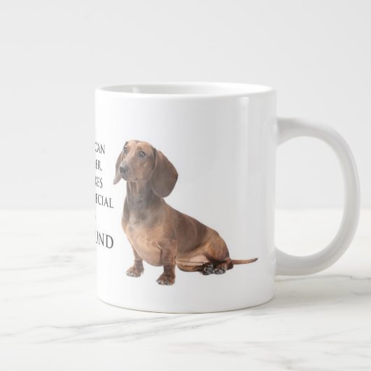 Dachshund Dad Jumbo Mok (Rechts)