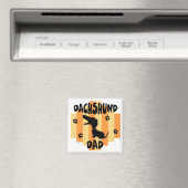 Dachshund Dad Magnet (Insitu (Vaatwasser))