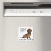 Dachshund Dad Magnet (Insitu (Vaatwasser))