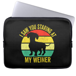 Dachshund Dad Mannen Laptop Sleeve