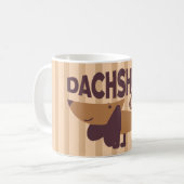 Dachshund Dad Mok (Voorkant links)