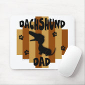 Dachshund Dad Mousepad Muismat (Met muis)