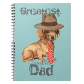 Dachshund Dad Notitieboek (Voorkant)