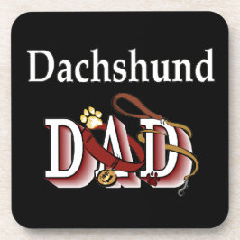 Dachshund Dad Onderzetter