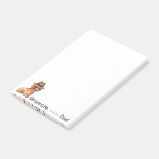 Dachshund Dad Post-it® Notes (Schuin)