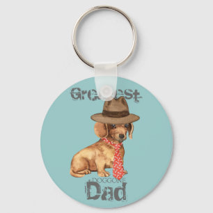Dachshund Dad Sleutelhanger