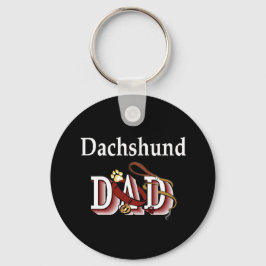 dachshund dad Sleutelhanger