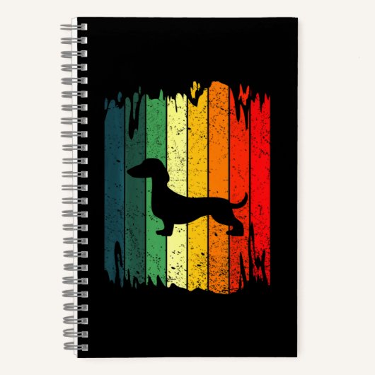 Dachshund Dad Weiner Pet Owner Notitieboek (Voorkant)
