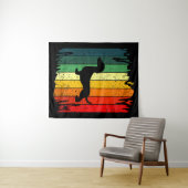 Dachshund Dad Weiner Pet Owner Wandkleed (In Situ (horizontaal))