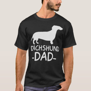 Dachshund Dad Weiner Weenie Apparel hondenliefhebb T-shirt