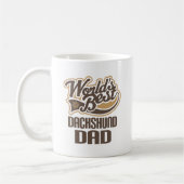 Dachshund Dad (Werlds Best) Koffiemok (Links)