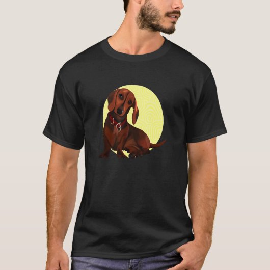 Dachshund Dauchund T-shirt (Voorkant)