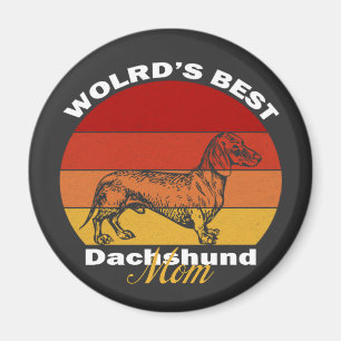 Dachshund - De beste Dachshund Mam ter wereld Magneet