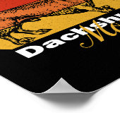 Dachshund - De beste Dachshund Mam ter wereld Poster (Hoek)