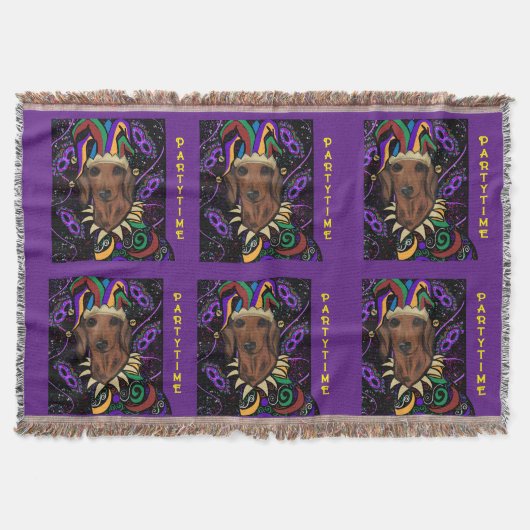 Dachshund Deken (Voorkant)