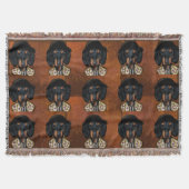 DACHSHUND DEKEN (Voorkant)