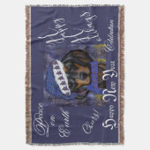 Dachshund  deken (Voorkant Verticaal)