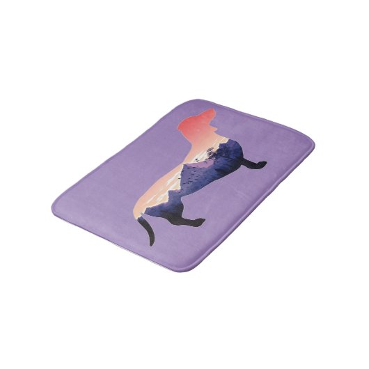 Dachshund Design 226 - Prachtig Natuur Uitzicht Badmat (Gekanteld)