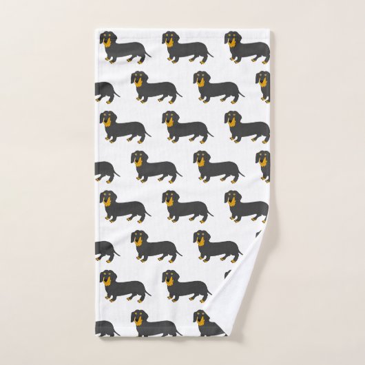 Dachshund Design Bad Handdoek (Handdoek)
