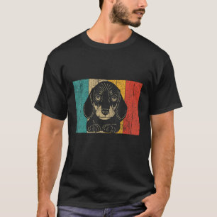 Dachshund Design Retro Dachshund T-shirt
