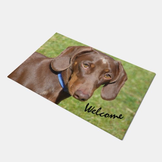 Dachshund deurmat (Schuin)