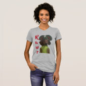 Dachshund Dinosaur T-shirt (Voorkant volledig)