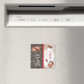 Dachshund Dishwasmachine Magnet Dirty Doxie Clean  (Insitu (Vaatwasser))