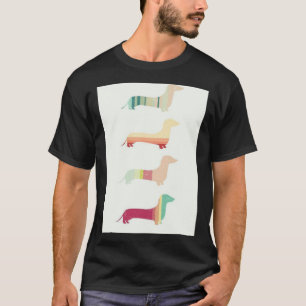 Dachshund Dog Art Popart T-shirt