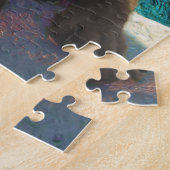 Dachshund - Dog Art - Schilderen - Pet Portret Legpuzzel (Zijkant)