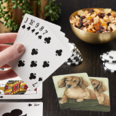 Dachshund Dog Art-speelkaarten Pokerkaarten (Insitu)