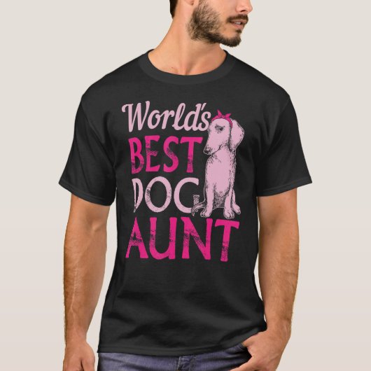 Dachshund Dog Aun Dog Eigenaar T-shirt (Voorkant)