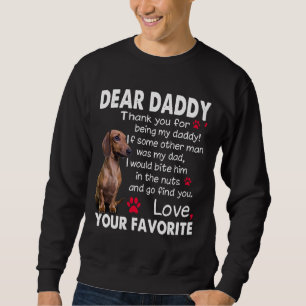 Dachshund Dog Beste papa Funny Dachshund Papa Quo Trui