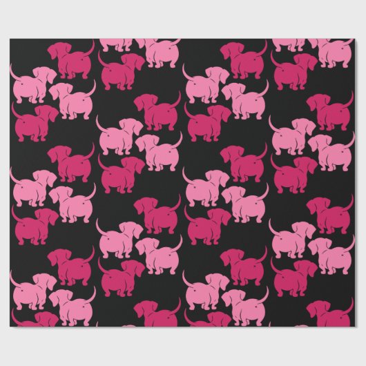 Dachshund Dog Cadeaupapier (Vlak)