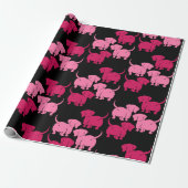Dachshund Dog Cadeaupapier (Uitgerold)