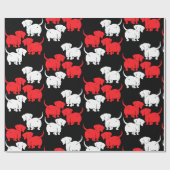 Dachshund Dog Cadeaupapier (Vlak)