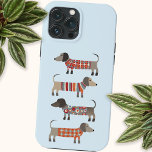 Dachshund Dog iPhone 15 Pro Case<br><div class="desc">Kute en griezelige Dachshund-worsthonden,  wierhonden,  doxies of wat je ze ook maar wilt noemen. Originele kunst van Nic Squirrell.</div>