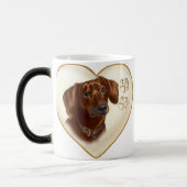 Dachshund Dog Coffee Mok Cup (Links)