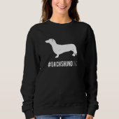 Dachshund Dog Dad For Men Funny Dachshund Dog Love Trui (Voorkant)
