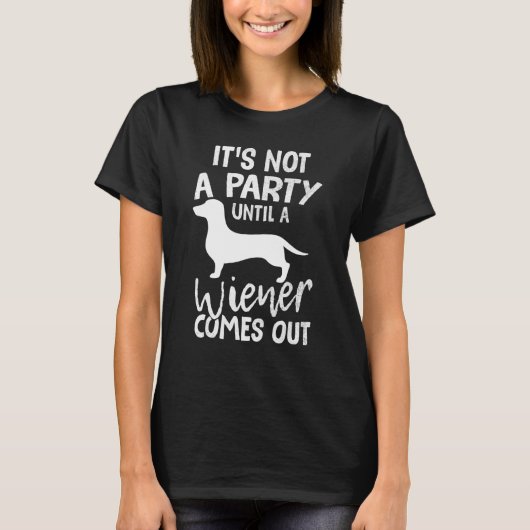 Dachshund Dog Daschund Weiner Dog T-shirt (Voorkant)