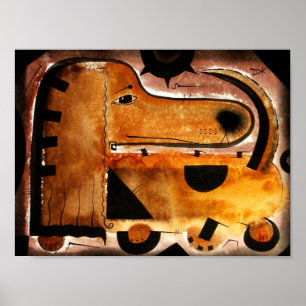 Dachshund dog dk_2005aug8c.jpg poster