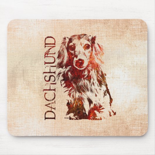 Dachshund dog - Doxie Muismat (Voorkant)