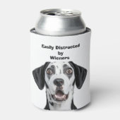 Dachshund Dog Easily Distracted by Wieners Blikjeskoeler (Blikje Voorkant)