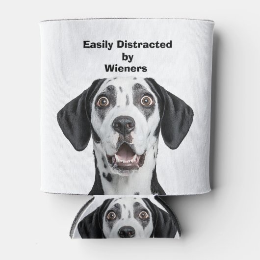 Dachshund Dog Easily Distracted by Wieners  Blikjeskoeler (Voorkant)