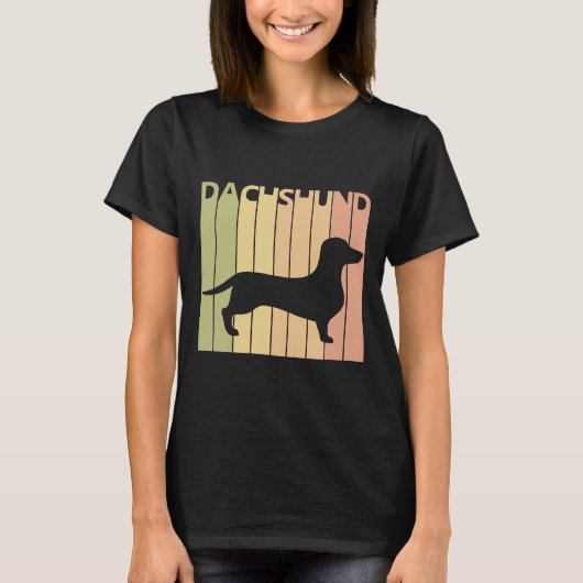 Dachshund Dog Eigenaar T-shirt (Voorkant)
