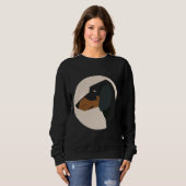 Dachshund Dog Face Trui (Voorkant volledig)